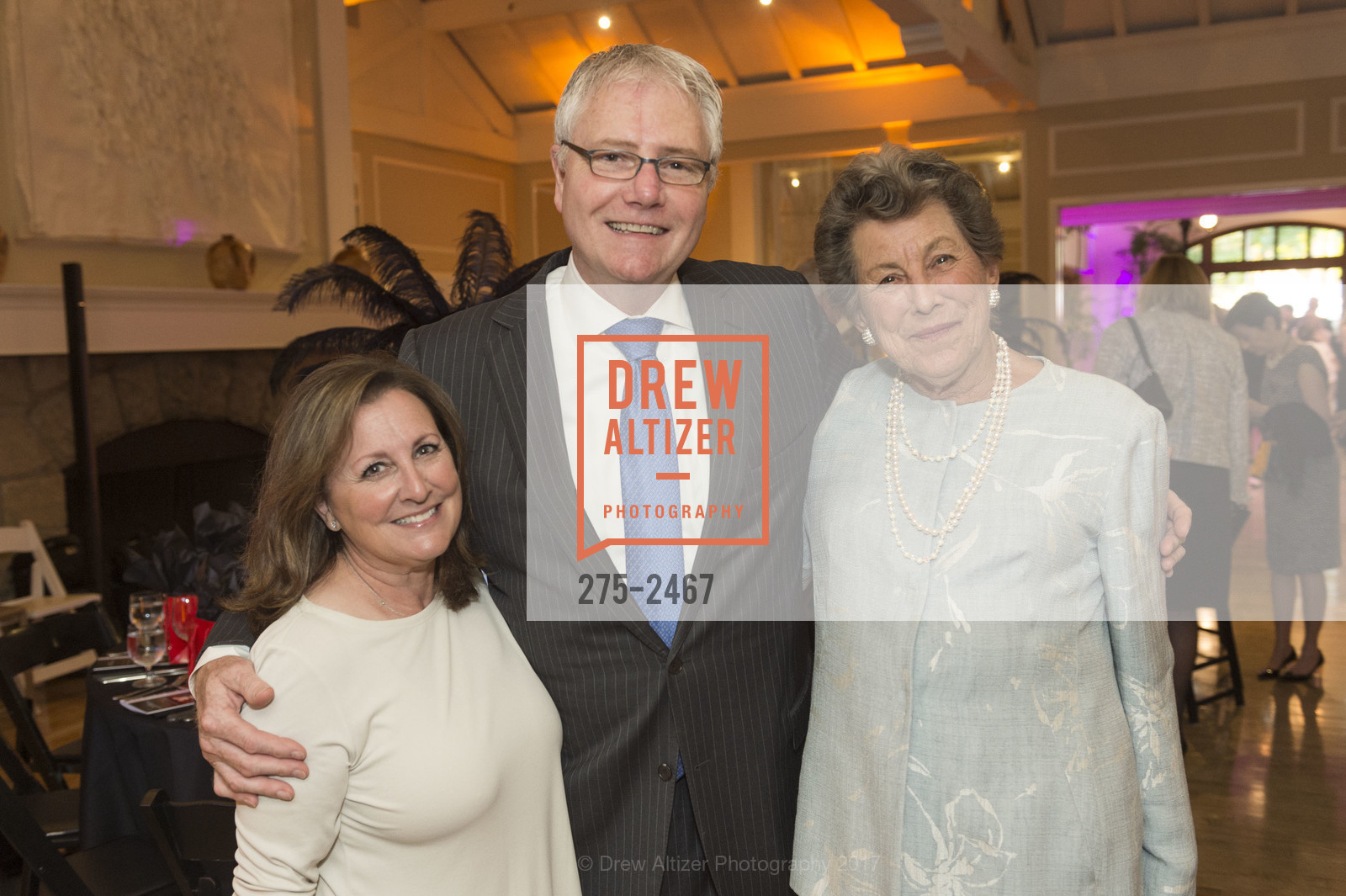 Perri Guthrie, Gary Guthrie, Agnetha Turner, "Jazzed Up- San Francisco Style" Menlo Charity Horse Show Gala 2017, Menlo Circus Club. 190 Park Lane Atherton, California 94027, August 11th, 2017, Photo #275-2467 Perri Guthrie, Gary Guthrie, Agnetha Turner, Photo #275-2467