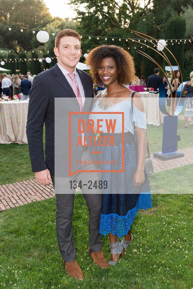 Patrick Schmitt, Erica McLain, Gentry Philanthropy Event 2017, Filoli House & Garden. 86 Canada Road, Woodside 94062, Photo #134-2489 Patrick Schmitt, Erica McLain, Photo #134-2489