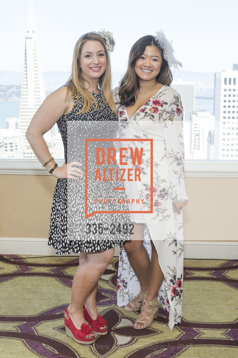 Jen Hazelwood, Christina Chan, Spinsters of San Francisco New Member Tea 2017, Fairmont Hotel. 950 Mason St, San Francisco, CA 94108, August 27th, 2017, Photo #335-2492 Jen Hazelwood, Christina Chan, Photo #335-2492