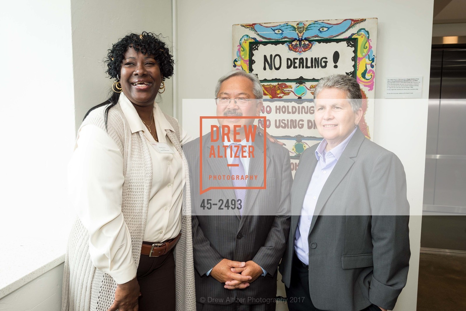 Ed Lee, Vitka Eisen, "Grand Opening and Ribbon Cutting Ceremony" of our new Home for Health 2017, Private Residence. 1563 Mission Street San Francisco CA 94103, December 12th, 2017, Photo #45-2493 Ed Lee, Vitka Eisen, Photo #45-2493