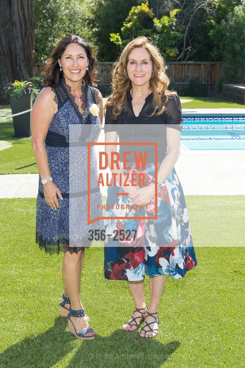 Melissa Hessekiel, Jodie Babbs, Court Appointed Special Advocates (CASA) of San Mateo County Auxiliary's 10th Annual Garden Party, Private Residence, August 27th, 2017, Photo #356-2527 Melissa Hessekiel, Jodie Babbs, Photo #356-2527