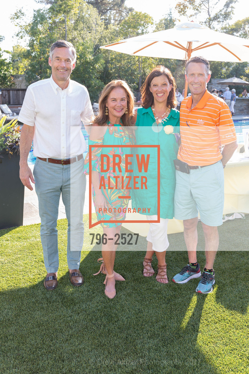 Eric Farley, Lori Farley, Todd Keleher, Jenny Keleher, Court Appointed Special Advocates (CASA) of San Mateo County Auxiliary's 10th Annual Garden Party, Private Residence, August 27th, 2017, Photo #796-2527 Eric Farley, Lori Farley, Todd Keleher, Jenny Keleher, Photo #796-2527