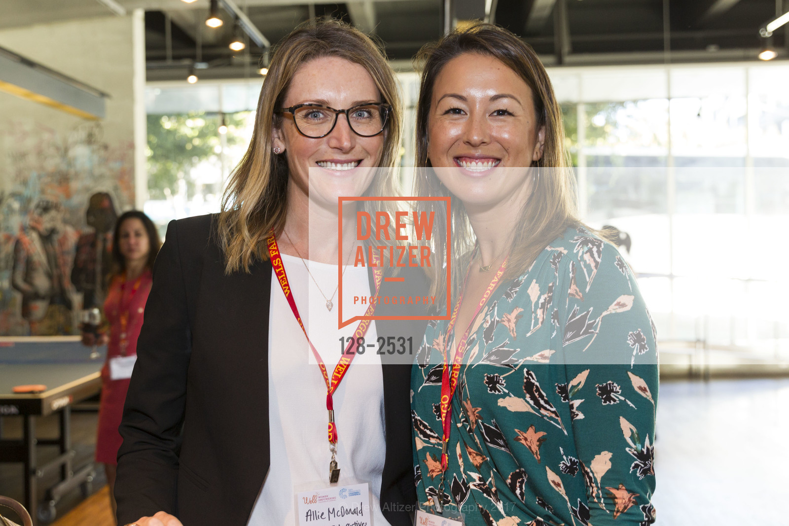 Ally McDonald, Suzanne Gendelman, SF Chamber of Commerce WELL Program Series at SPiN, SPiN. 52 Chenery St, August 29th, 2017, Photo #128-2531 Ally McDonald, Suzanne Gendelman, Photo #128-2531