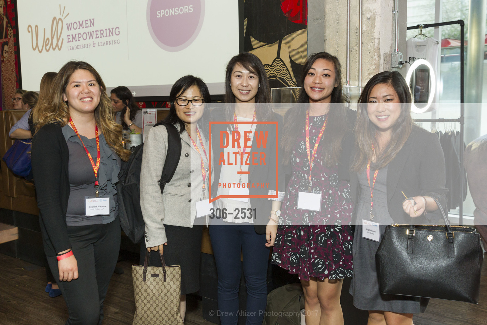 Emerald Yumang, Ling You, Wendy Huang, Tracy Vu, Sara Horiuchi, SF Chamber of Commerce WELL Program Series at SPiN, SPiN. 52 Chenery St, August 29th, 2017, Photo #306-2531 Emerald Yumang, Ling You, Wendy Huang, Tracy Vu, Sara Horiuchi, Photo #306-2531