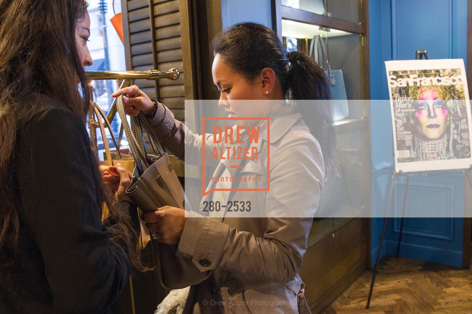 Hersie Rosales, SF Mag Fall Fashion Issue Release Party, Moreau. 345 Powell St, San Francisco, CA 94102, August 29th, 2017, Photo #280-2533 Hersie Rosales, Photo #280-2533