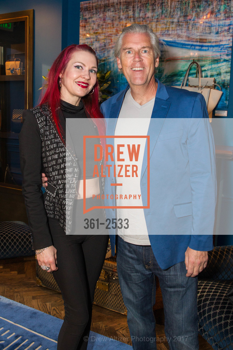 Alisha Alexander, Michael Penn, SF Mag Fall Fashion Issue Release Party, Moreau. 345 Powell St, San Francisco, CA 94102, August 29th, 2017, Photo #361-2533 Alisha Alexander, Michael Penn, Photo #361-2533