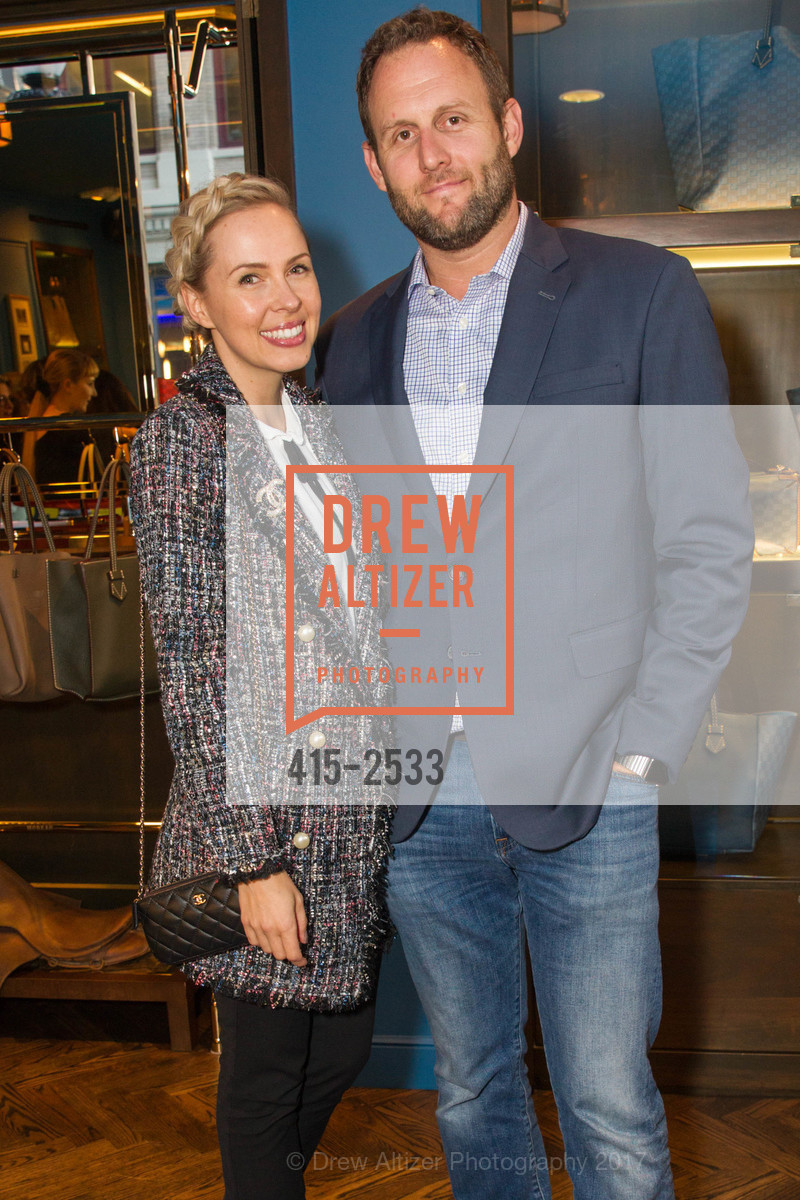 Veronica Levy, Eric Levy, SF Mag Fall Fashion Issue Release Party, Moreau. 345 Powell St, San Francisco, CA 94102, August 29th, 2017, Photo #415-2533 Veronica Levy, Eric Levy, Photo #415-2533