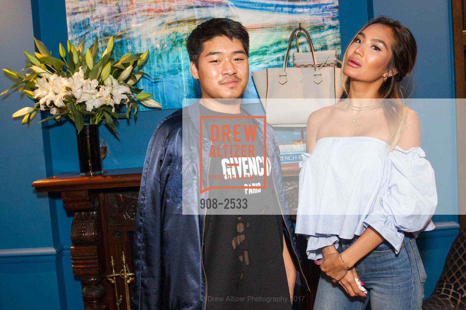 Patrick Wang, Dawn Cheng, SF Mag Fall Fashion Issue Release Party, Moreau. 345 Powell St, San Francisco, CA 94102, August 29th, 2017, Photo #908-2533 Patrick Wang, Dawn Cheng, Photo #908-2533