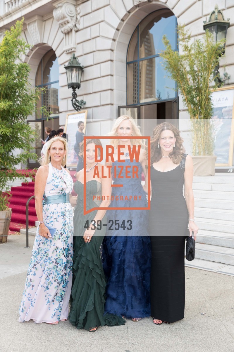Diane Adams, Claudia Ross, Krista Giovara, Teri O'Brien, San Francisco Opera Ball 2017, War Memorial Opera House. 301 Van Ness Avenue, September 8th, 2017, Photo #439-2543 Diane Adams, Claudia Ross, Krista Giovara, Teri O'Brien, Photo #439-2543