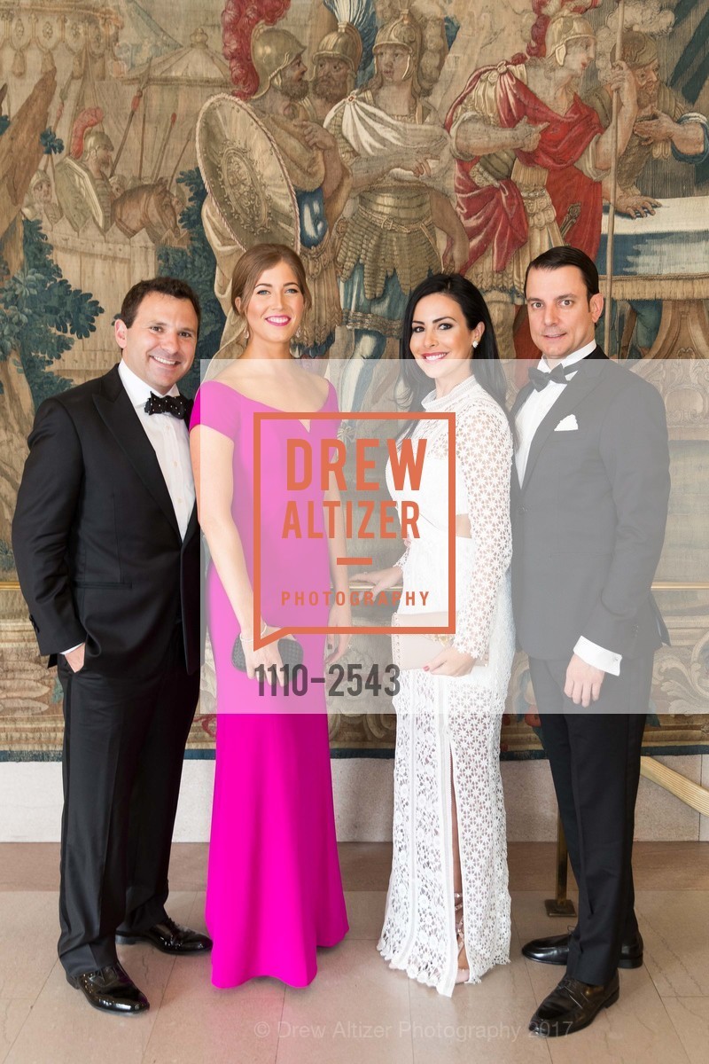 Jordan Gardner, Victoria Weatherford, Ingrid Robinson, Alex Petalas, San Francisco Opera Ball 2017, War Memorial Opera House. 301 Van Ness Avenue, September 8th, 2017, Photo #1110-2543 Jordan Gardner, Victoria Weatherford, Ingrid Robinson, Alex Petalas, Photo #1110-2543