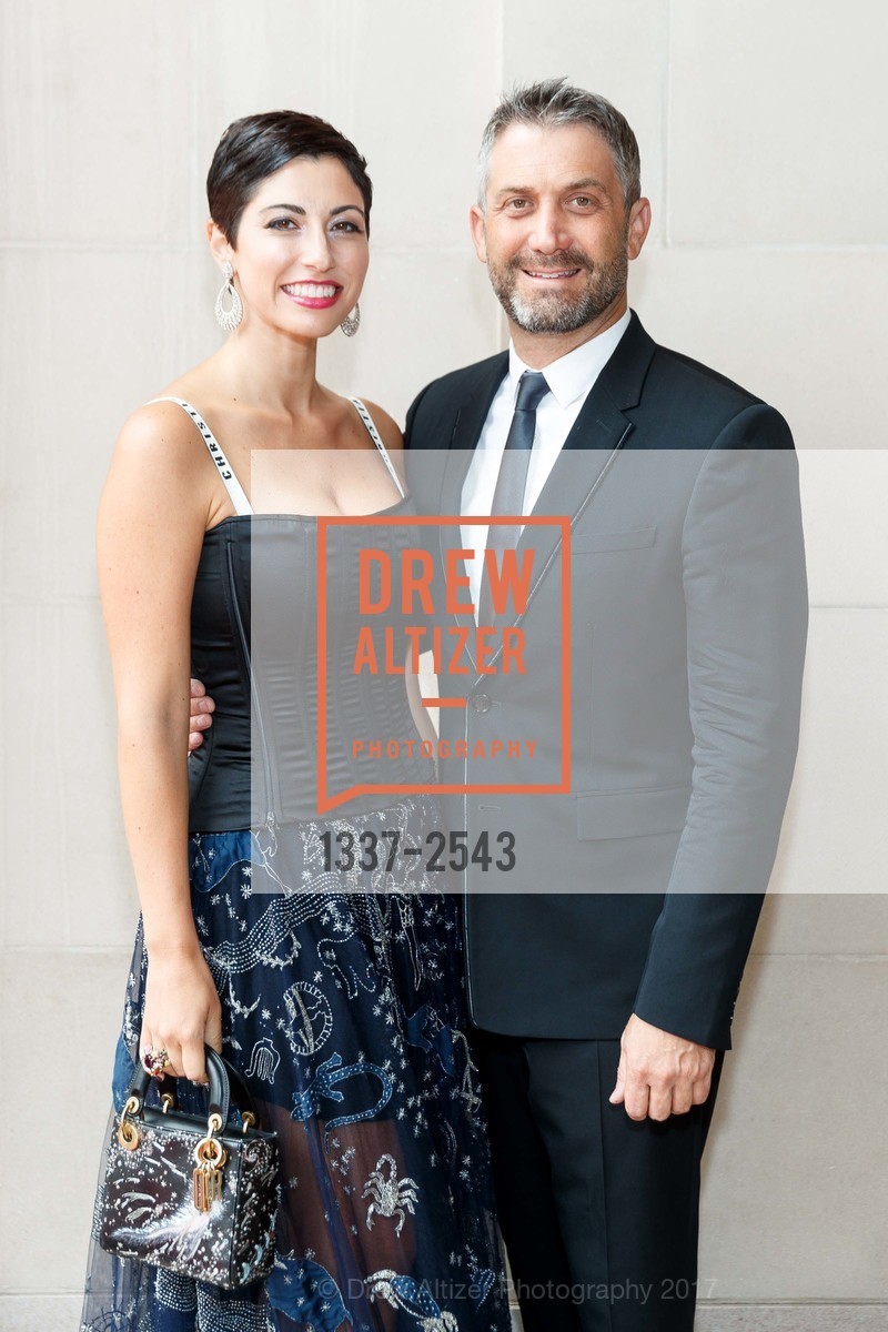 Chrisa Pappas Sioukas, Dean Sioukas, San Francisco Opera Ball 2017, War Memorial Opera House. 301 Van Ness Avenue, September 8th, 2017, Photo #1337-2543 Chrisa Pappas Sioukas, Dean Sioukas, Photo #1337-2543