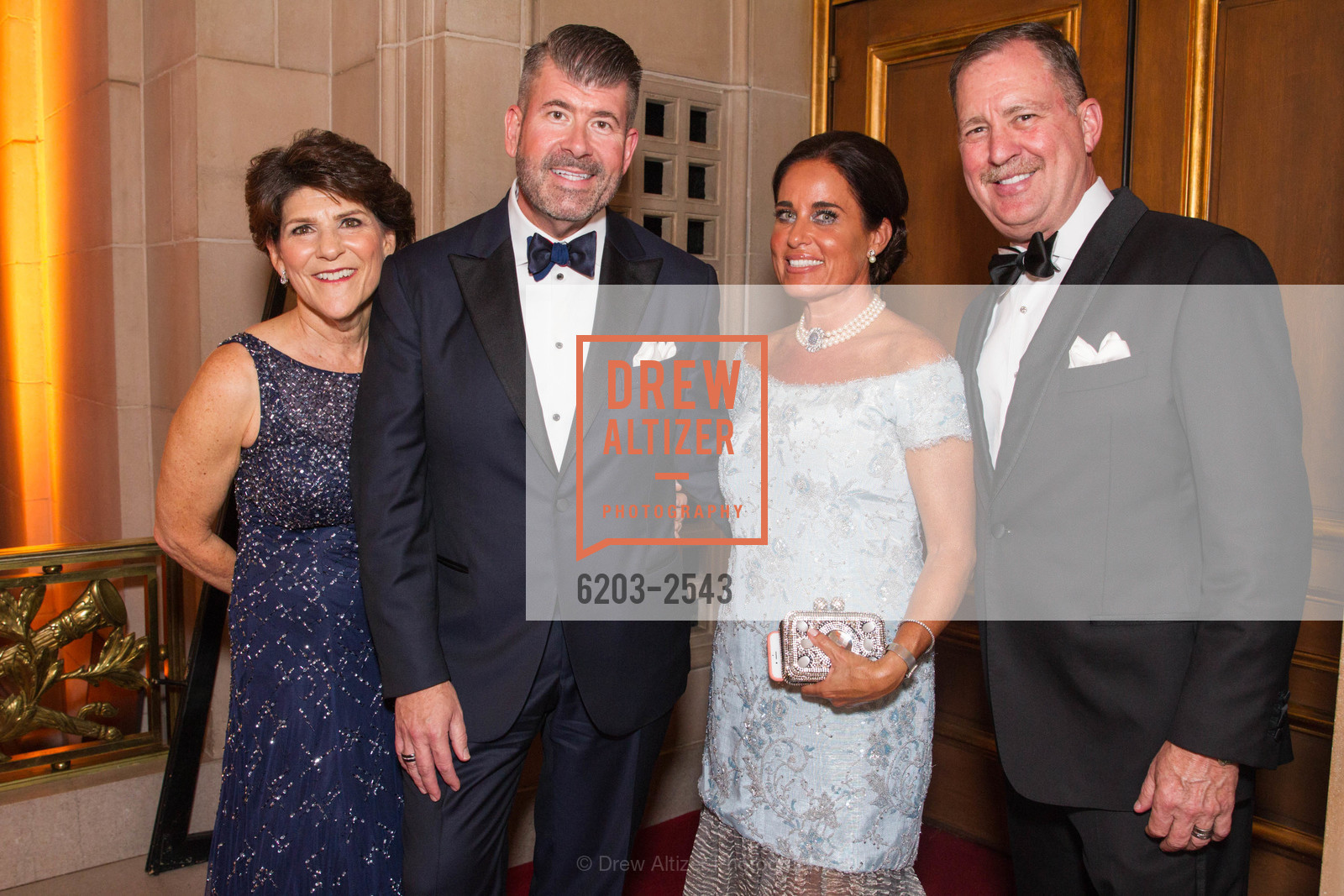 Debbie Ershler, Alan Morrell, Natalia Urrutia-Hernandez, Mike Genoshe, San Francisco Opera Ball 2017, Various, Various. Various, July 20th, 2020, Photo #6203-2543 Debbie Ershler, Alan Morrell, Natalia Urrutia-Hernandez, Mike Genoshe, Photo #6203-2543