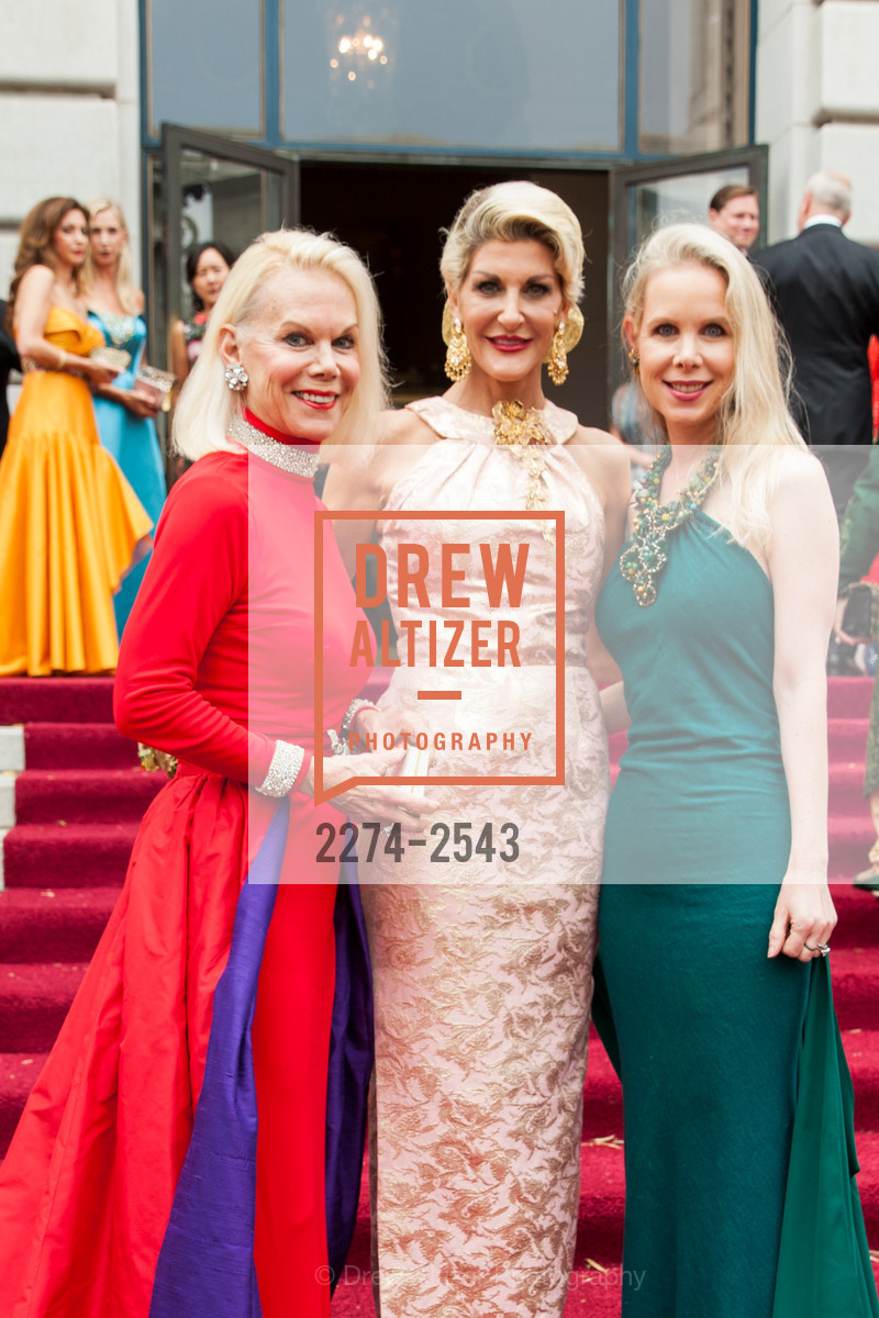 Sandra Farris, Karen Caldwell, Shannon Cronan, San Francisco Opera Ball 2017, War Memorial Opera House. 301 Van Ness Avenue, Photo #2274-2543 Sandra Farris, Karen Caldwell, Shannon Cronan, Photo #2274-2543