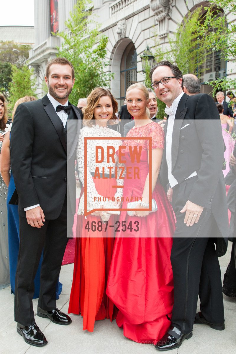 John Willenborg, Judy Willenborg, Kate Shilvock, Matthew Shilvock, San Francisco Opera Ball 2017, War Memorial Opera House. 301 Van Ness Avenue, Photo #4687-2543 John Willenborg, Judy Willenborg, Kate Shilvock, Matthew Shilvock, Photo #4687-2543