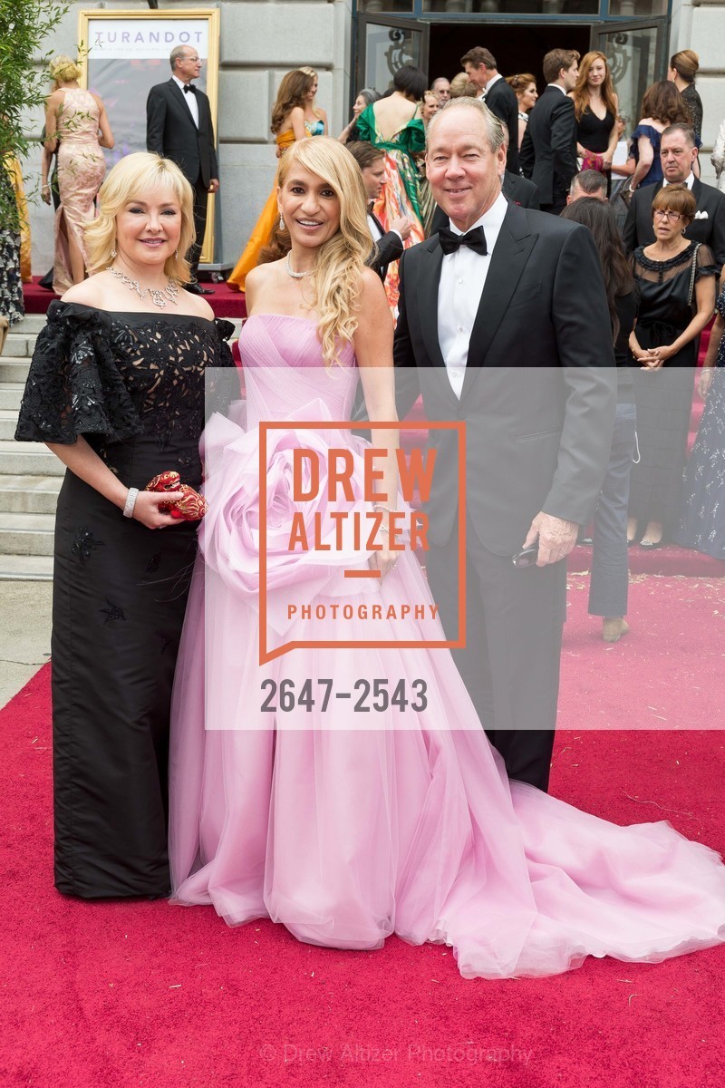 Whitney Crane, Navid Armstrong, Jim Crane, San Francisco Opera Ball 2017, War Memorial Opera House. 301 Van Ness Avenue, Photo #2647-2543 Whitney Crane, Navid Armstrong, Jim Crane, Photo #2647-2543