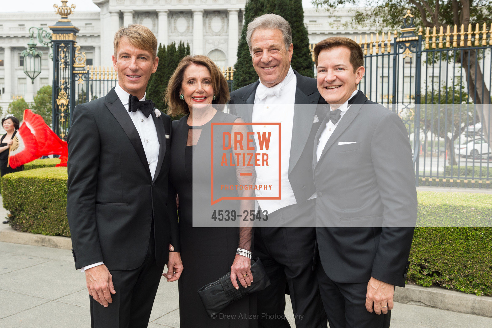 Jack Calhoun, Nancy Pelosi, Paul Pelosi, Trent Norris, Photo #4539-2543