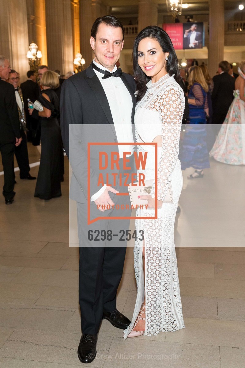 Alex Petales, Ingrid Robinson, San Francisco Opera Ball 2017, War Memorial Opera House. 301 Van Ness Avenue, Photo #6298-2543 Alex Petales, Ingrid Robinson, Photo #6298-2543