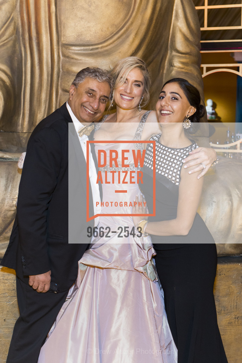 Raj Singh, Renata Anderson, Poonam Singh, San Francisco Opera Ball 2017, War Memorial Opera House. 301 Van Ness Avenue, Photo #9662-2543 Raj Singh, Renata Anderson, Poonam Singh, Photo #9662-2543