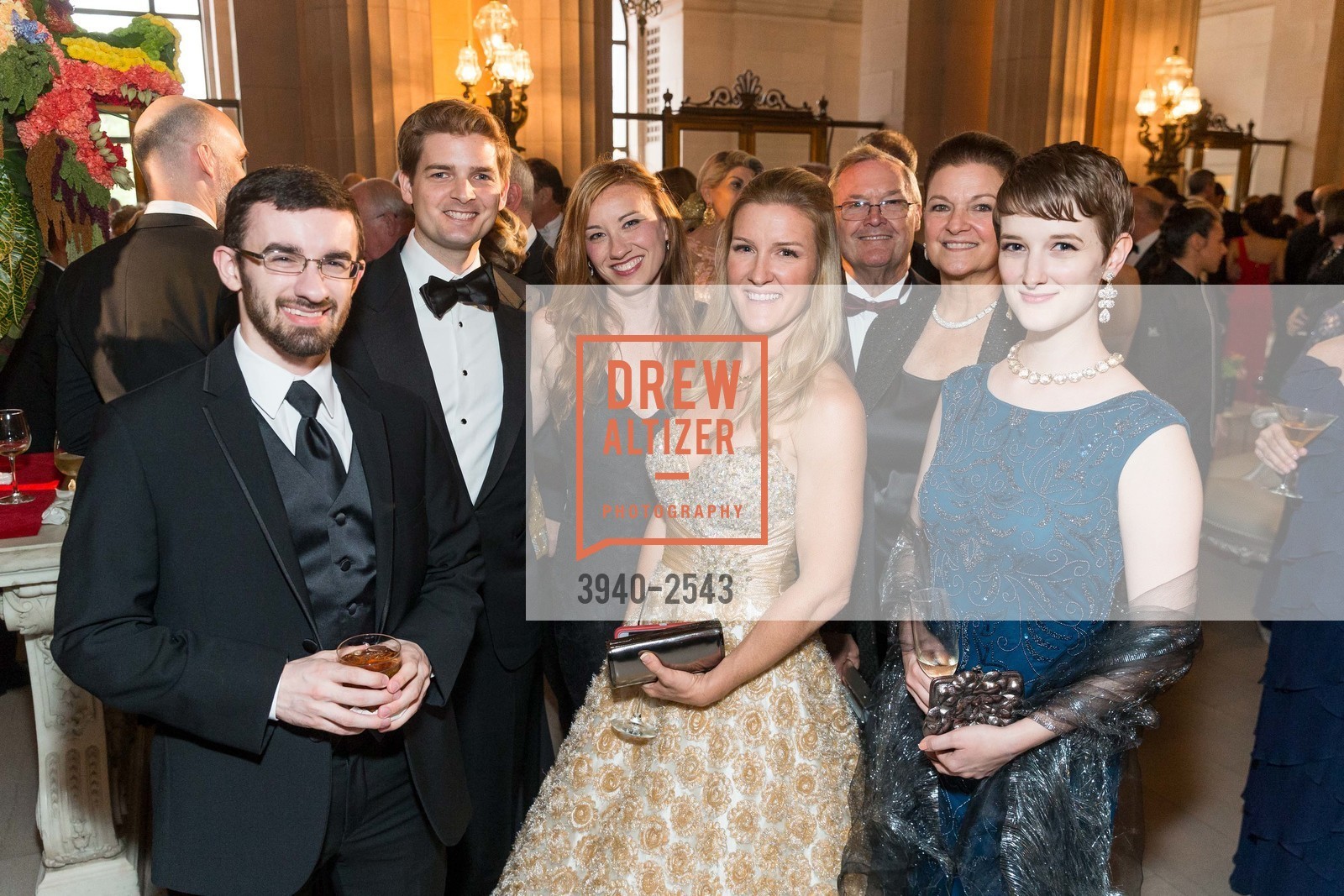 Adam Stark, Marc Malott, Christina Malott, Danielle Malott, Jim Malott, Susan Malott, Morgan Malott, San Francisco Opera Ball 2017, War Memorial Opera House. 301 Van Ness Avenue, Photo #3940-2543 Adam Stark, Marc Malott, Christina Malott, Danielle Malott, Jim Malott, Susan Malott, Morgan Malott, Photo #3940-2543