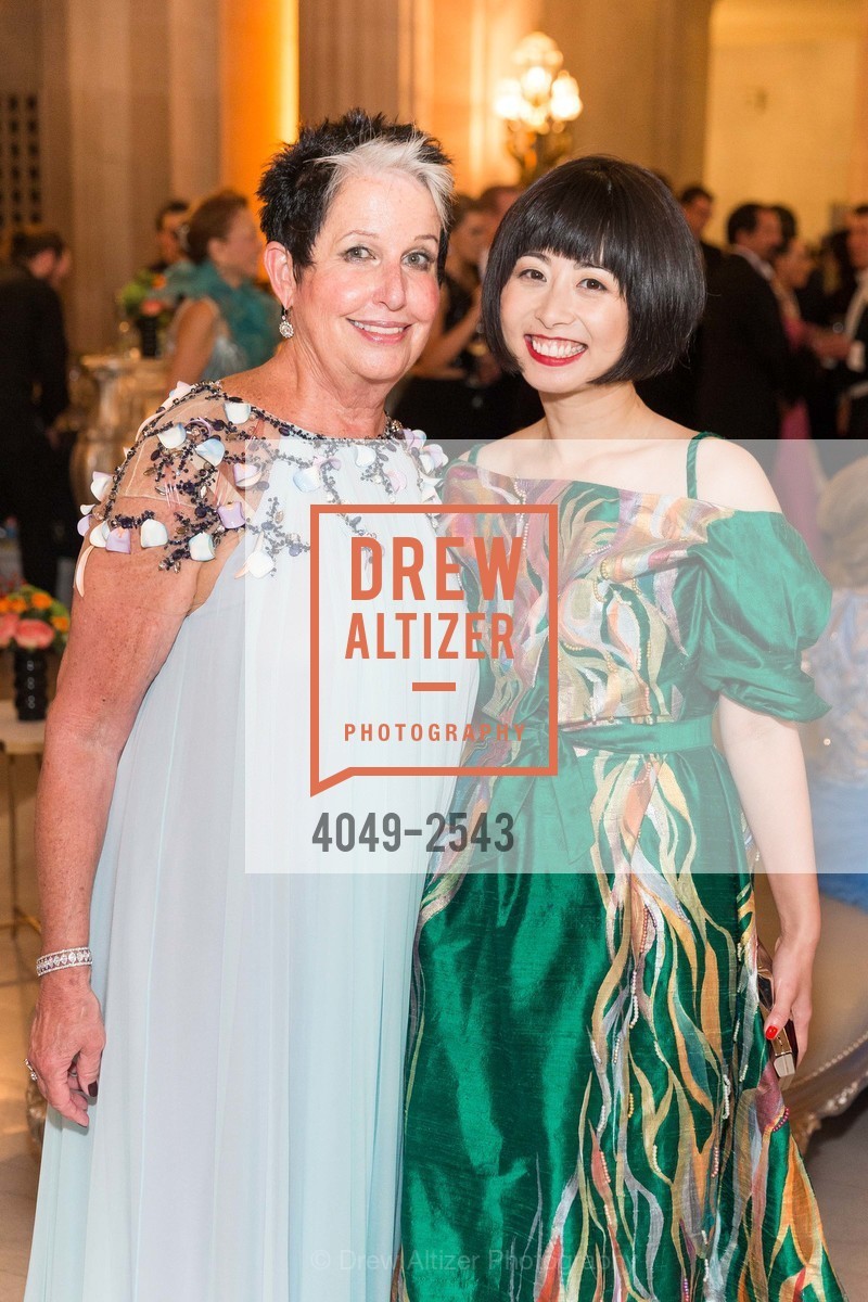 Karen Kubin, Yuka Uehara, San Francisco Opera Ball 2017, War Memorial Opera House. 301 Van Ness Avenue, Photo #4049-2543 Karen Kubin, Yuka Uehara, Photo #4049-2543