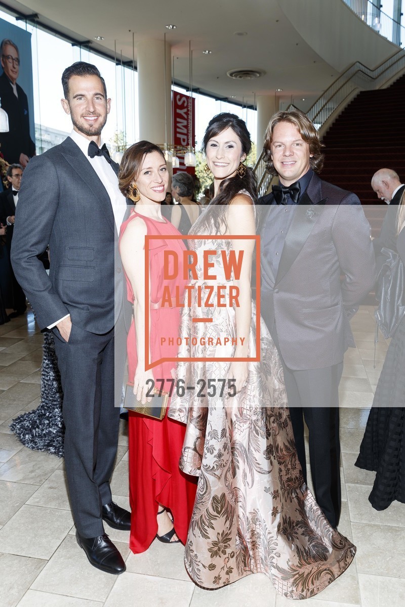 Christopher Lofgren, Anna Pasternak, Samantha Duvall Bechtel, Darren Bechtel, San Francisco Symphony 2017, Louise M. Davies Symphony Hall. 201 Van Ness Avenue, Photo #2776-2575 Christopher Lofgren, Anna Pasternak, Samantha Duvall Bechtel, Darren Bechtel, Photo #2776-2575