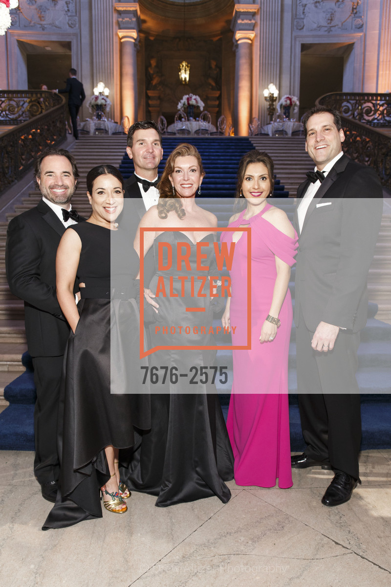 Brian Petitt, Carmela Petitt, Matt Partaine, Teola Partaine, Heidy Press, Justin Press, San Francisco Symphony 2017, Louise M. Davies Symphony Hall. 201 Van Ness Avenue, Photo #7676-2575 Brian Petitt, Carmela Petitt, Matt Partaine, Teola Partaine, Heidy Press, Justin Press, Photo #7676-2575