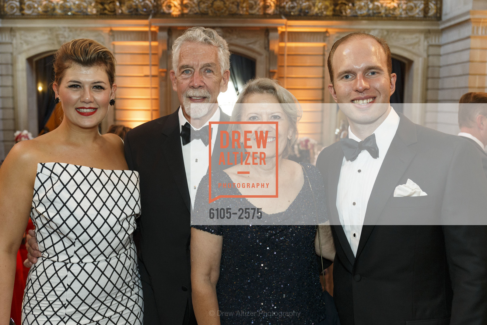 Elizabeth Allin, Mike Dixon, Tina Dixon, Logan Allin, San Francisco Symphony 2017, Louise M. Davies Symphony Hall. 201 Van Ness Avenue, Photo #6105-2575 Elizabeth Allin, Mike Dixon, Tina Dixon, Logan Allin, Photo #6105-2575