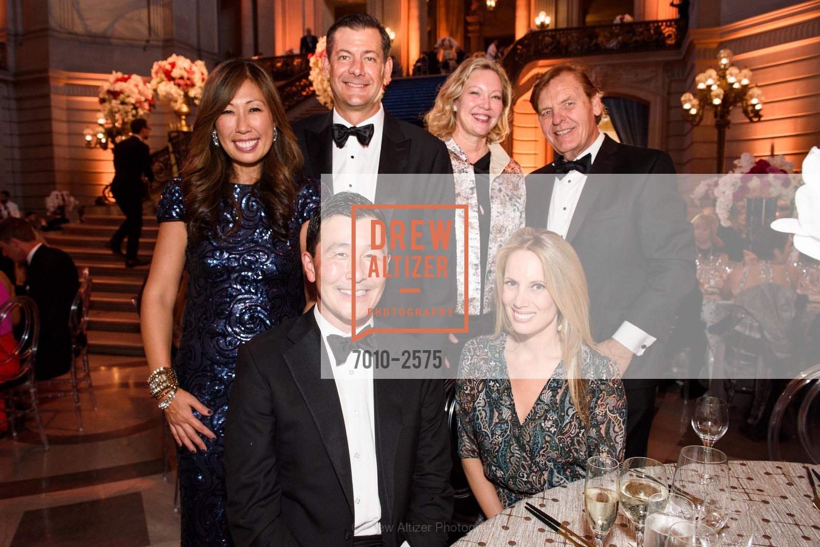 John Mah, Jennifer Vinier, Joy Boatwirght, Mark Thoma, Elizabeth Vobach, Ron Hanik, San Francisco Symphony 2017, Louise M. Davies Symphony Hall. 201 Van Ness Avenue, Photo #7010-2575 John Mah, Jennifer Vinier, Joy Boatwirght, Mark Thoma, Elizabeth Vobach, Ron Hanik, Photo #7010-2575