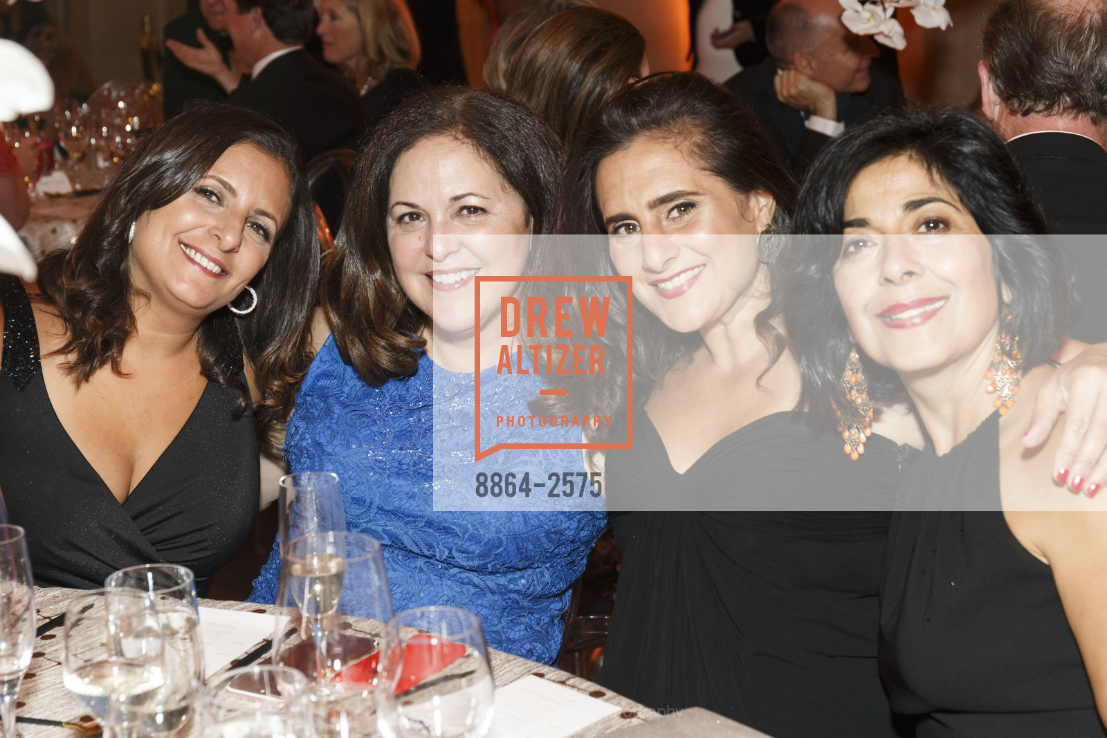 Anahita Safavi, Nada Iskander, Anita Galena, Amira Iskander, San Francisco Symphony 2017, Louise M. Davies Symphony Hall. 201 Van Ness Avenue, Photo #8864-2575 Anahita Safavi, Nada Iskander, Anita Galena, Amira Iskander, Photo #8864-2575
