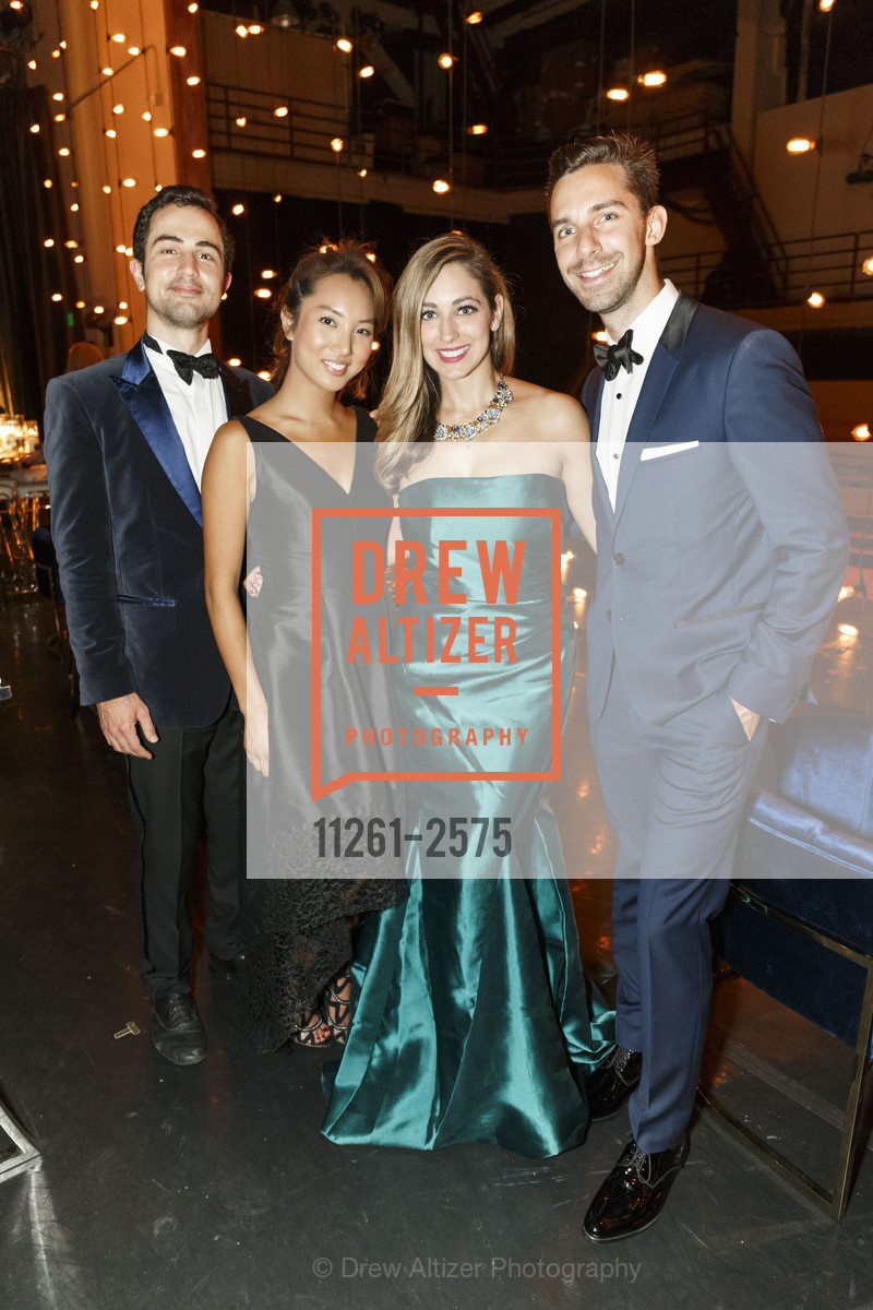Simon Chaffetz, Christine Kim, Clara Galan, Amos Barreto, San Francisco Symphony 2017, Louise M. Davies Symphony Hall. 201 Van Ness Avenue, Photo #11261-2575 Simon Chaffetz, Christine Kim, Clara Galan, Amos Barreto, Photo #11261-2575