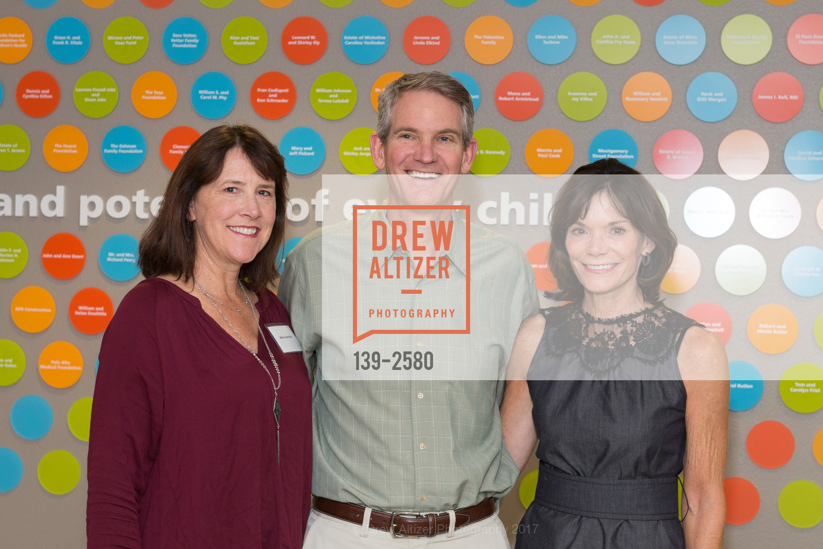 Alice Valentine, Andrew Valentine, Lisa Mooring, The CHC 2017 Donor Appreciation Party, CHC. 650 Clark Way, Palo Alto, 94304, September 14th, 2017, Photo #139-2580 Alice Valentine, Andrew Valentine, Lisa Mooring, Photo #139-2580