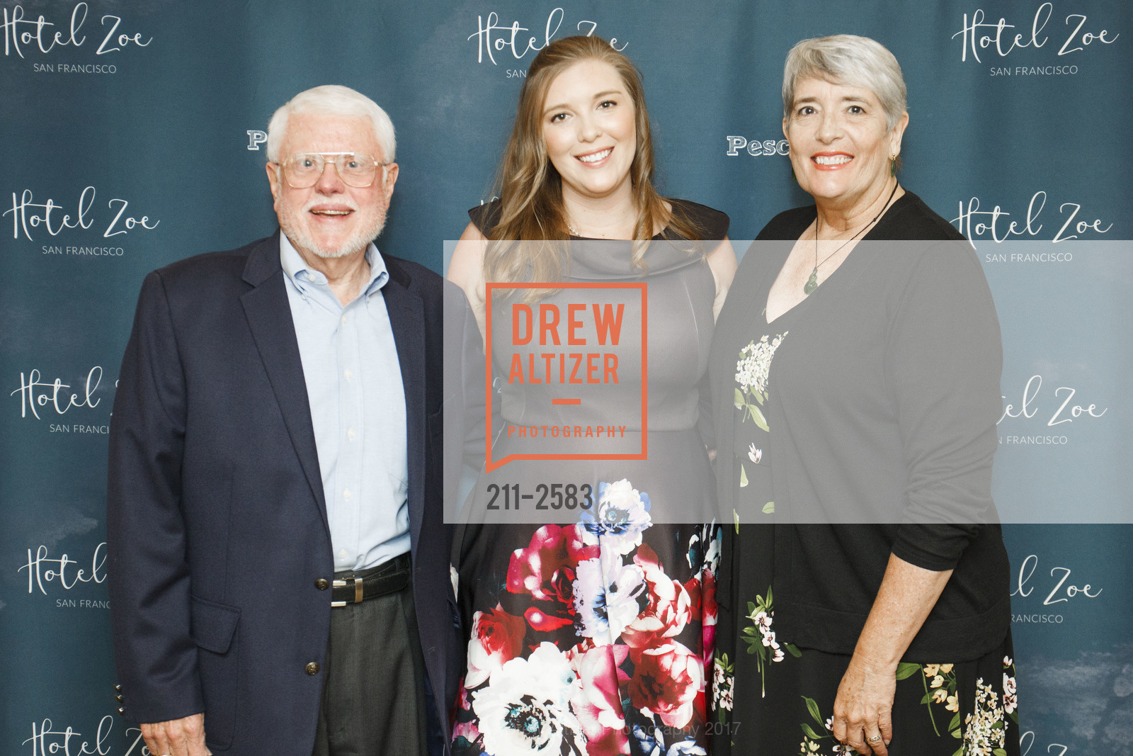 Gerry Whitfield, Sandi Riemer, Connie Staggs, Hotel Zoe Launch Party, Hotel Zoe. 425 North Point St. San Francisco, CA 94123, September 14th, 2017, Photo #211-2583 Gerry Whitfield, Sandi Riemer, Connie Staggs, Photo #211-2583