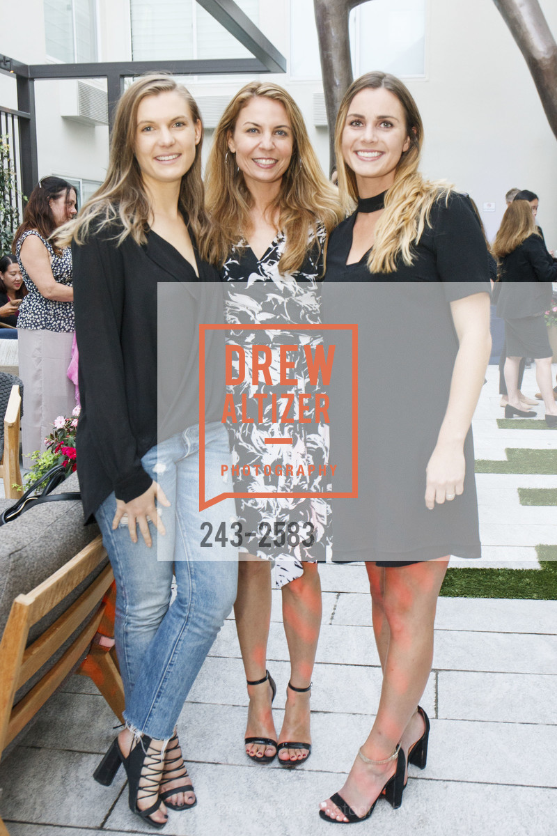 Zoe Watson, Molly Morrison, Laura Gigounas, Hotel Zoe Launch Party, Hotel Zoe. 425 North Point St. San Francisco, CA 94123, September 14th, 2017, Photo #243-2583 Zoe Watson, Molly Morrison, Laura Gigounas, Photo #243-2583