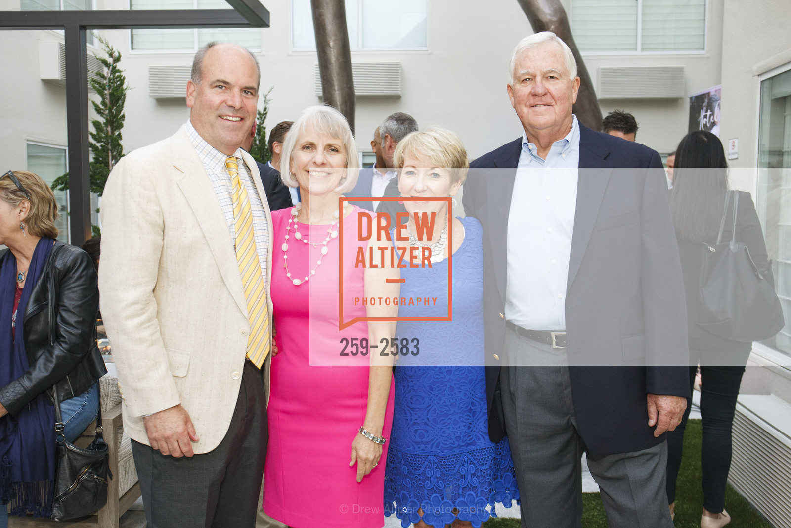 John Bevan, Ann Bevan, Nancy Carlson, Carl Carlson, Photo #259-2583