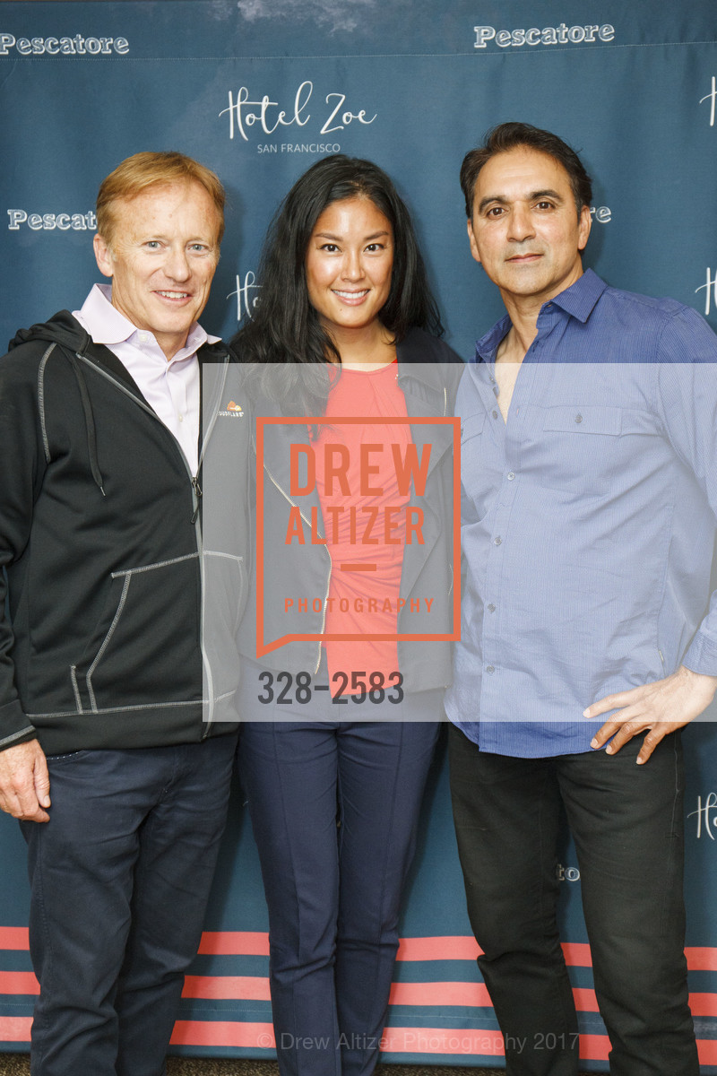 Pierce Buxton, Diana Guo, Adil Shaykh, Hotel Zoe Launch Party, Hotel Zoe. 425 North Point St. San Francisco, CA 94123, September 14th, 2017, Photo #328-2583 Pierce Buxton, Diana Guo, Adil Shaykh, Photo #328-2583
