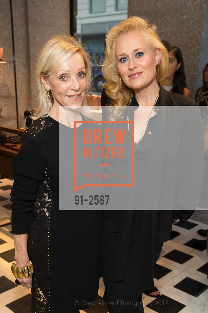 Barbara Brown, Susanne Caballero, Valentino kickoff event in-store with UNICEF, Valentino. 105 Grant Ave, September 15th, 2017, Photo #91-2587 Barbara Brown, Susanne Caballero, Photo #91-2587