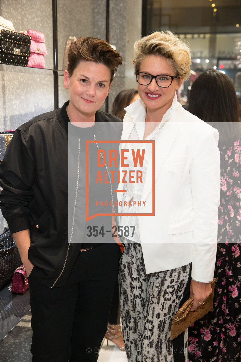 Ginger Babb, Maghan McDowell, Valentino kickoff event in-store with UNICEF, Valentino. 105 Grant Ave, September 15th, 2017, Photo #354-2587 Ginger Babb, Maghan McDowell, Photo #354-2587
