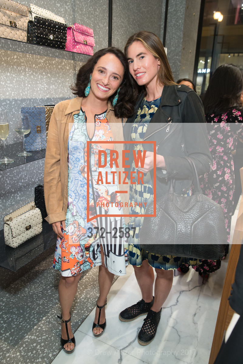 Amanda van Voorhees, Emily Spalding, Valentino kickoff event in-store with UNICEF, Valentino. 105 Grant Ave, September 15th, 2017, Photo #372-2587 Amanda van Voorhees, Emily Spalding, Photo #372-2587