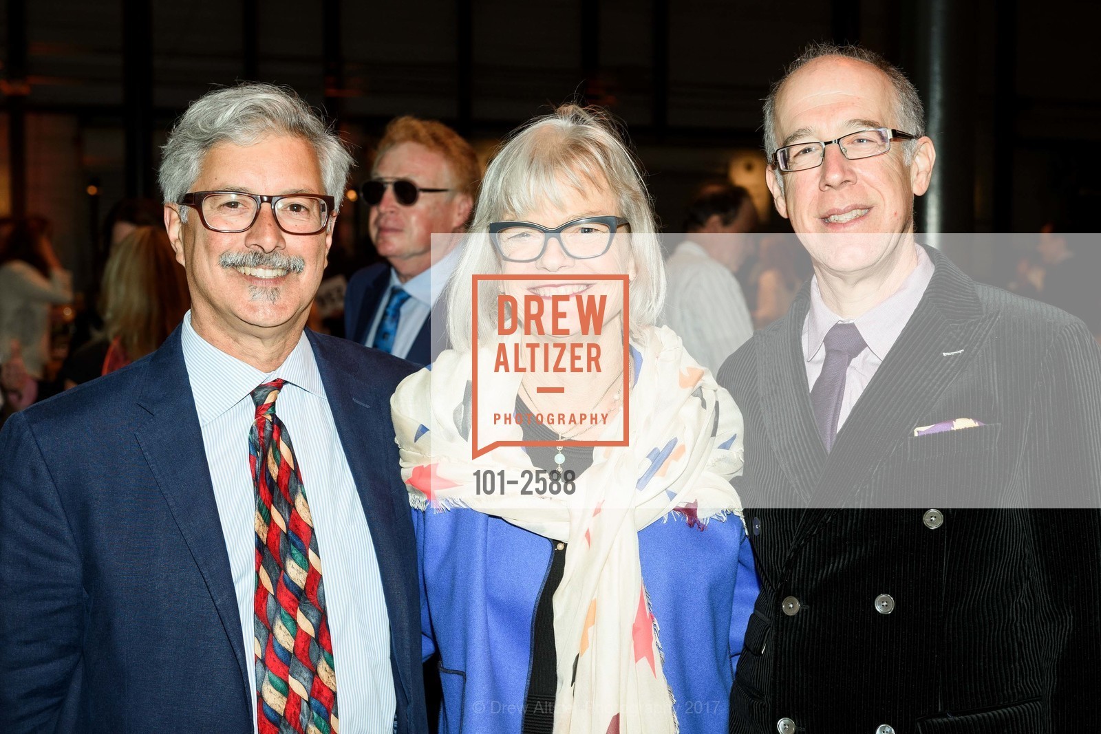 Lou Vasquez, Allison Thoreau, Don Falk, One Big Table, SF Marin Food Bank. 900 Pennsylvania Avenue, SF, CA 94107, September 16th, 2017, Photo #101-2588 Lou Vasquez, Allison Thoreau, Don Falk, Photo #101-2588