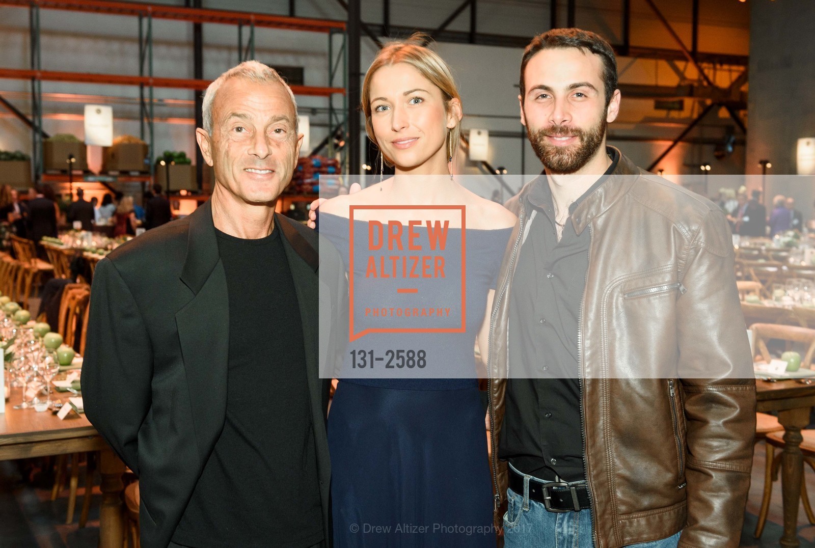 Antonio Piazza, Martyna Piazza, Rafael Piazza, One Big Table, SF Marin Food Bank. 900 Pennsylvania Avenue, SF, CA 94107, September 16th, 2017, Photo #131-2588 Antonio Piazza, Martyna Piazza, Rafael Piazza, Photo #131-2588