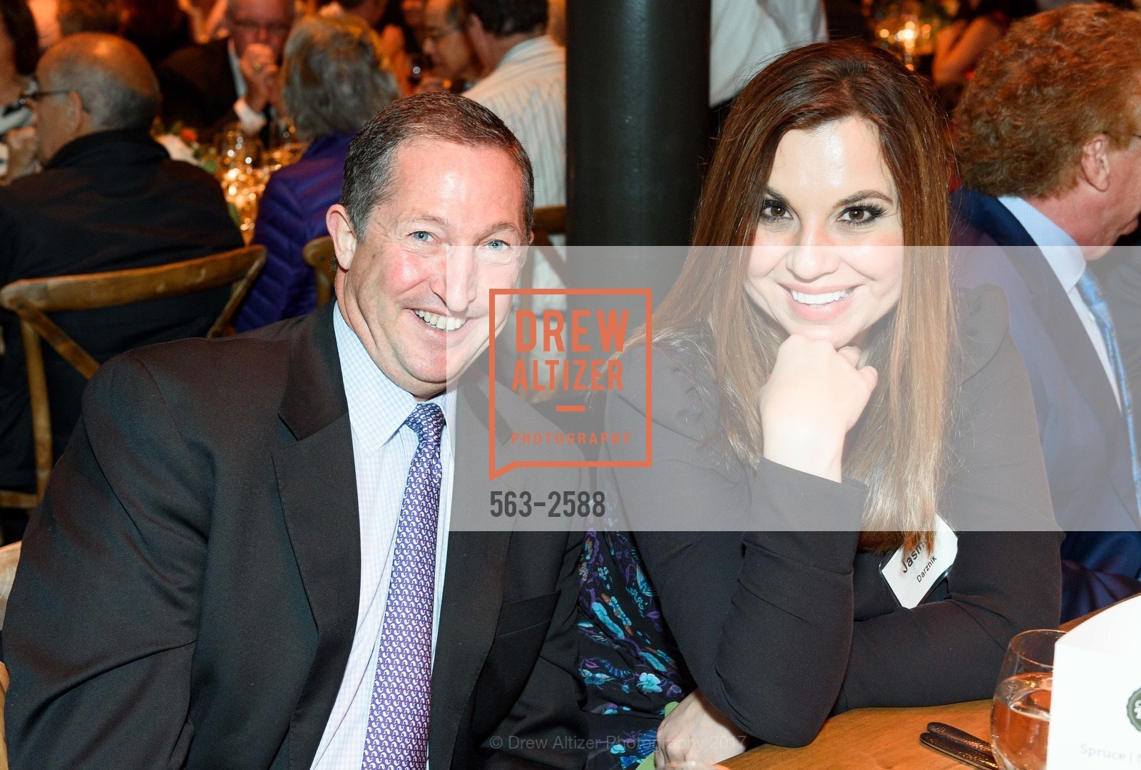 Scott Goodin, Jasmine Darznik, One Big Table, SF Marin Food Bank. 900 Pennsylvania Avenue, SF, CA 94107, September 16th, 2017, Photo #563-2588 Scott Goodin, Jasmine Darznik, Photo #563-2588