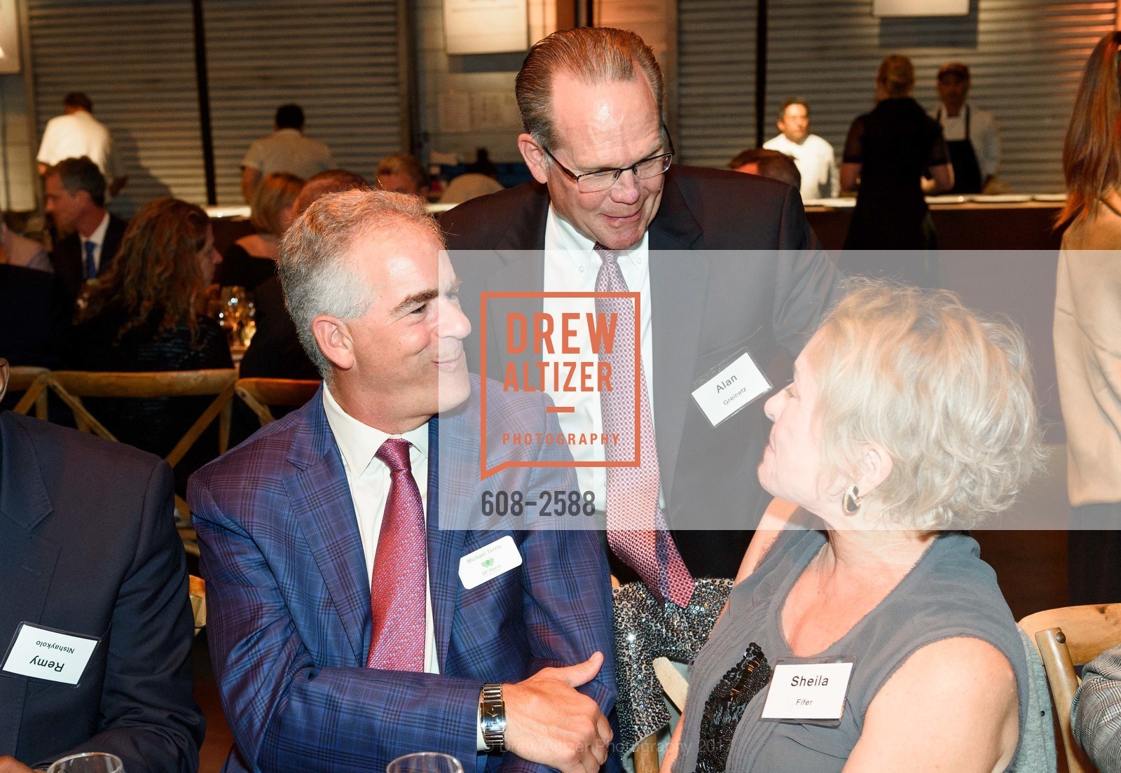 Michael Terris, Alan Greinetz, Sheila Fifer, Photo #608-2588