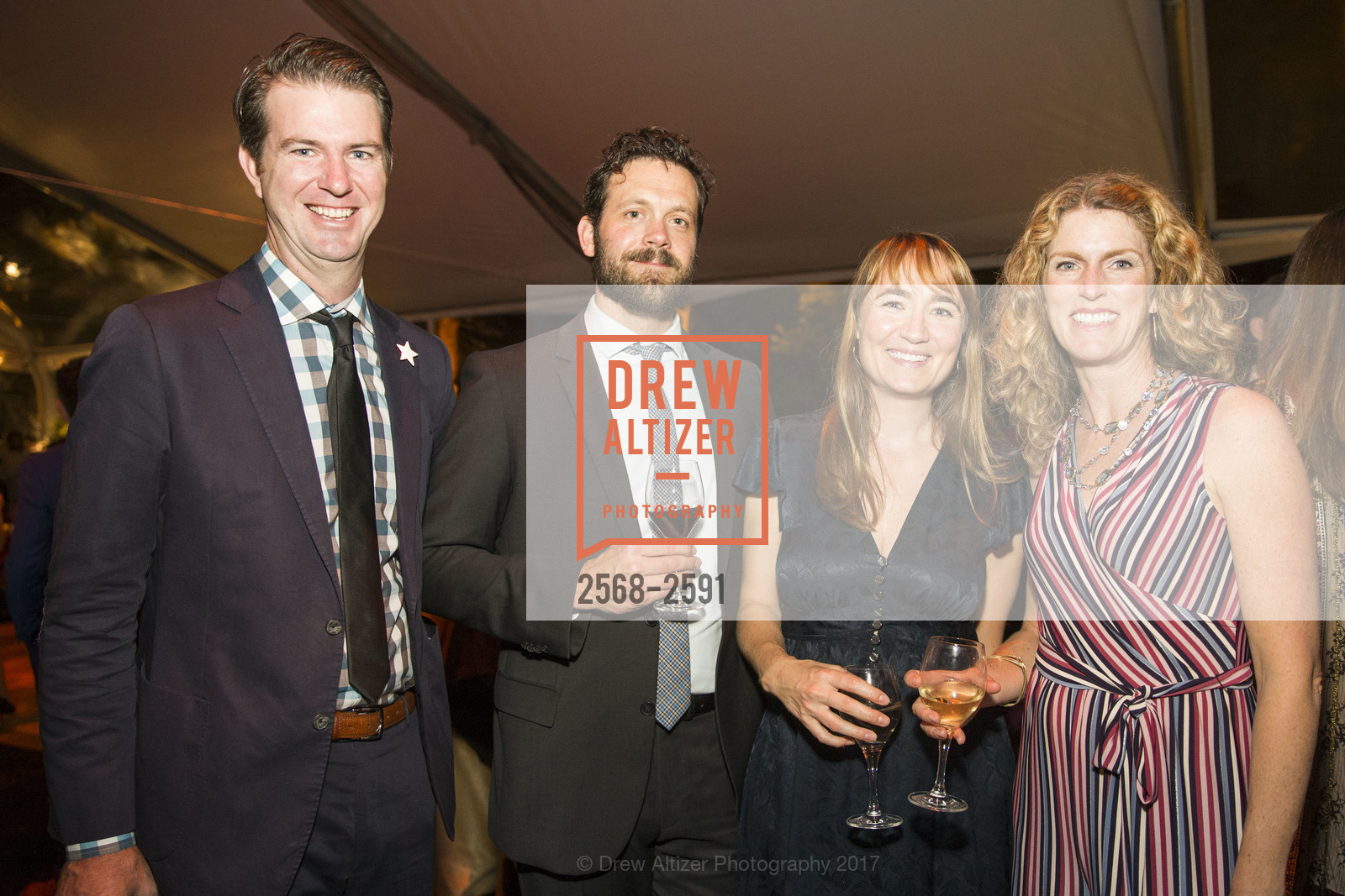 Brennan Cox, Sam Woodhams Roberts, Cara Rupert, Heather Cox, Party for the Parks 2017, Sigmund Stern Grove. 19th Ave & Sloat Blvd, San Francisco, California 94132, September 16th, 2017, Photo #2568-2591 Brennan Cox, Sam Woodhams Roberts, Cara Rupert, Heather Cox, Photo #2568-2591