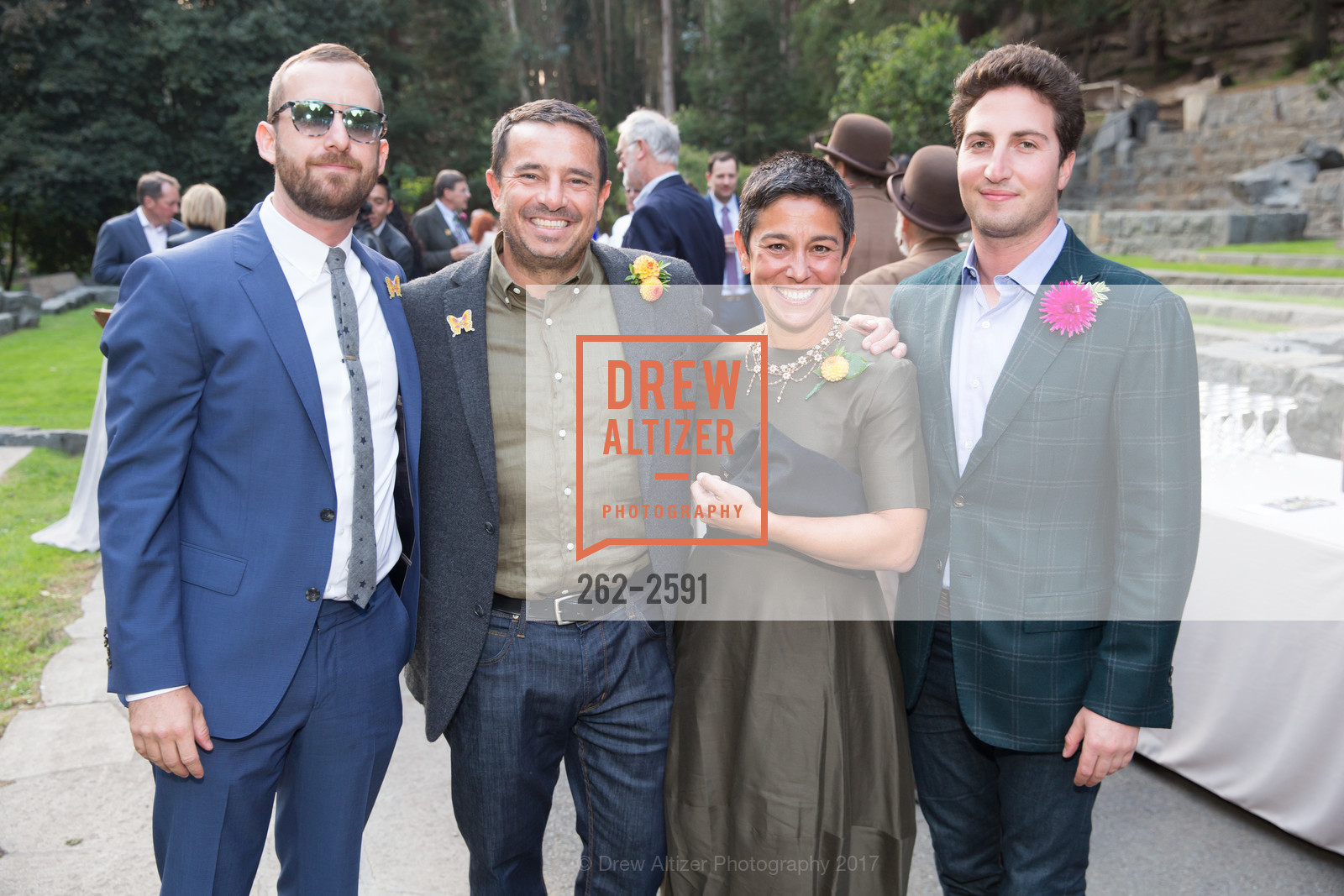 Juddson Taube, Emily Ginsburg, Phil Ginsburg, Matthew Goldman, Party for the Parks 2017, Sigmund Stern Grove. 19th Ave & Sloat Blvd, San Francisco, California 94132, September 16th, 2017, Photo #262-2591 Juddson Taube, Emily Ginsburg, Phil Ginsburg, Matthew Goldman, Photo #262-2591