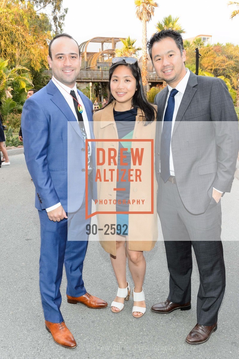 Phil Lehman, Ivy Chen, Jack Chou, San Francisco Zoo's Fur Ball 2017, SF Zoo. Zoo Road san francisco, California 94132, September 15th, 2017, Photo #90-2592 Phil Lehman, Ivy Chen, Jack Chou, Photo #90-2592