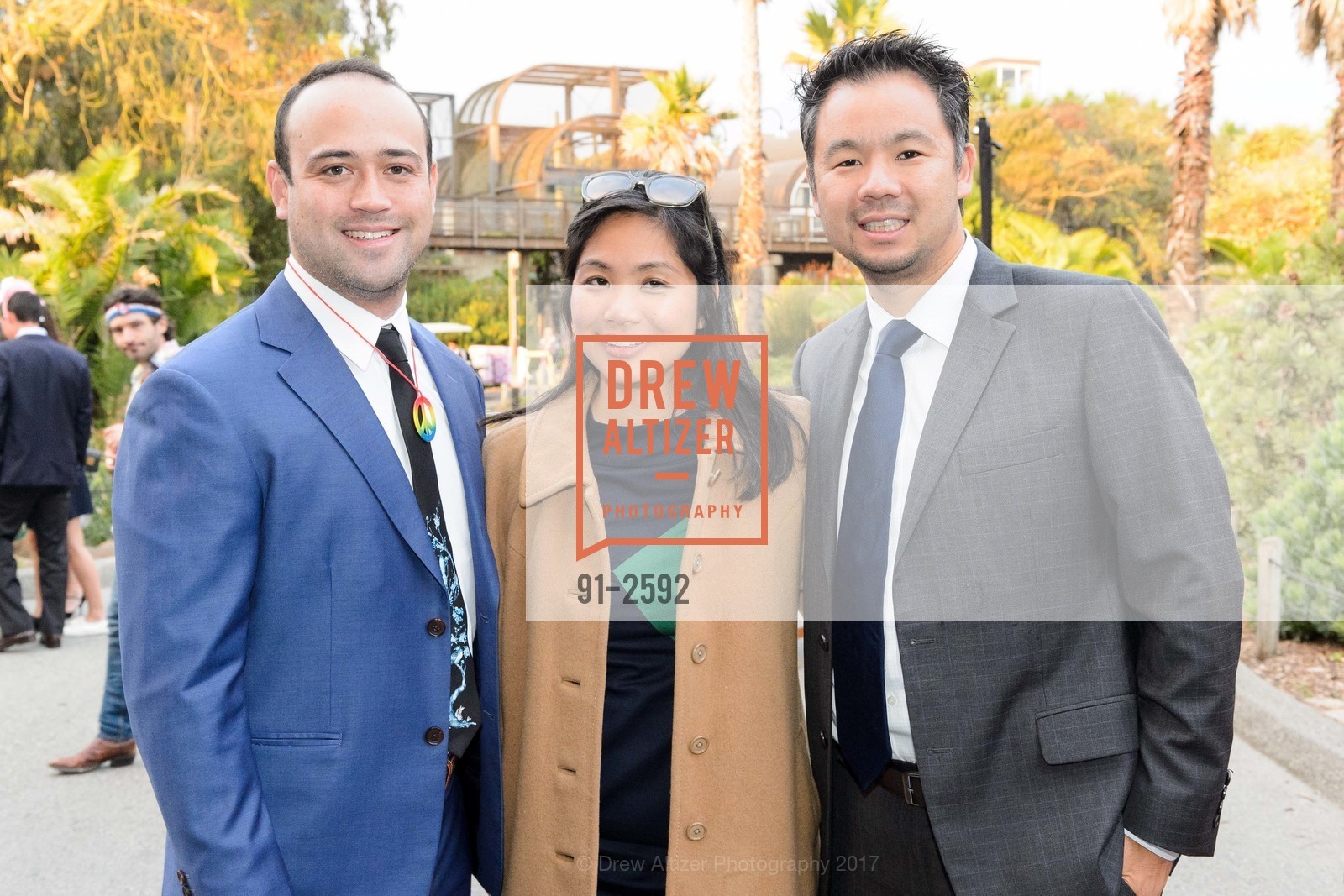Phil Lehman, Ivy Chen, Jack Chou, San Francisco Zoo's Fur Ball 2017, SF Zoo. Zoo Road san francisco, California 94132, September 15th, 2017, Photo #91-2592 Phil Lehman, Ivy Chen, Jack Chou, Photo #91-2592