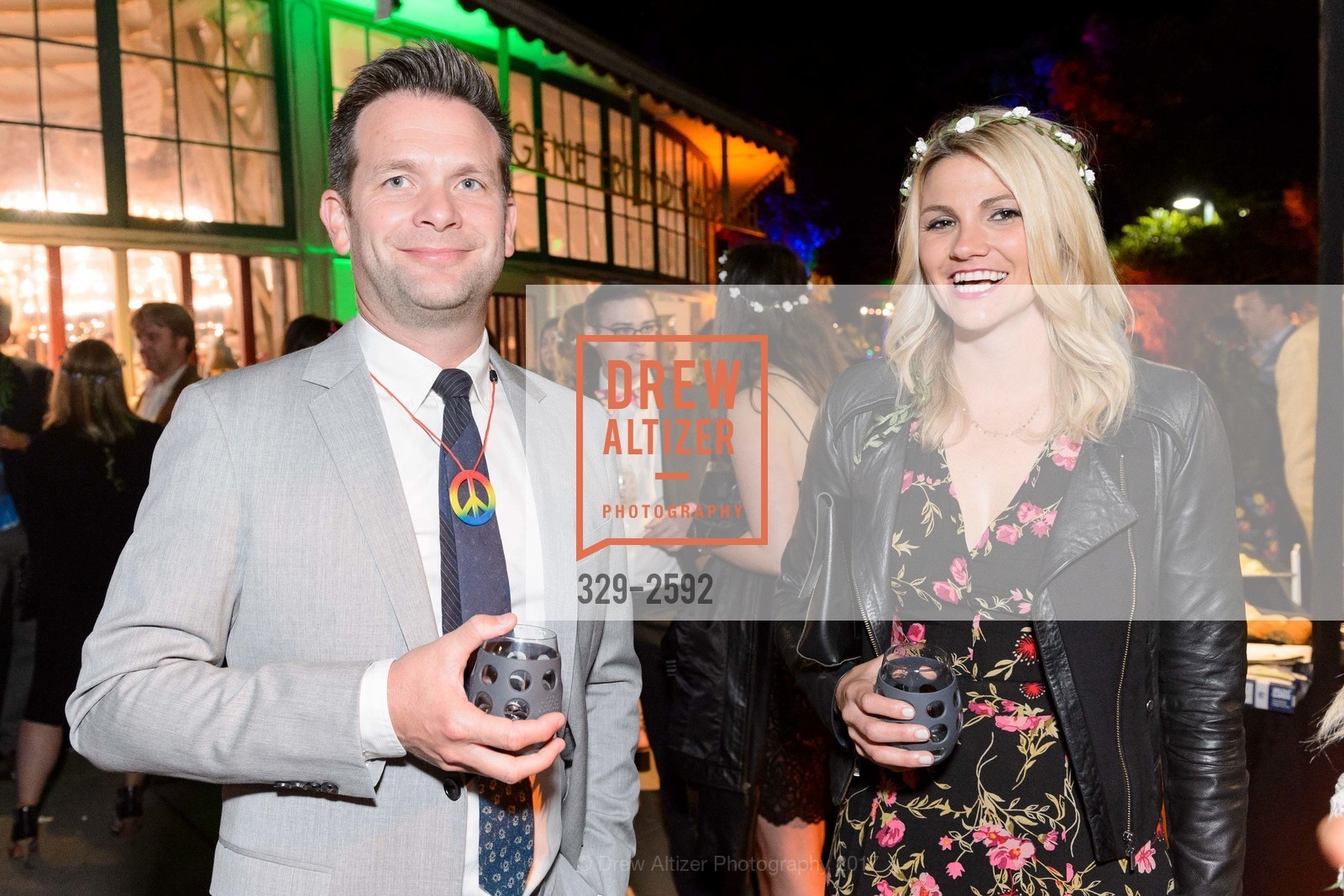 Erik Noland, Ashley Smith, San Francisco Zoo's Fur Ball 2017, SF Zoo. Zoo Road san francisco, California 94132, September 15th, 2017, Photo #329-2592 Erik Noland, Ashley Smith, Photo #329-2592