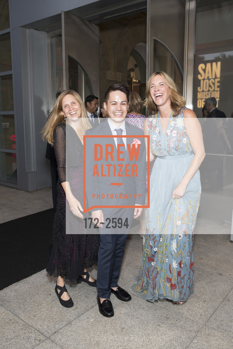 Danae Mattes, Rory Padeken, Lisa Dolby Chadwick, The Wonder Ball 2017: A Gala to Support the San Jose Museum of Art, San Jose Museum of Art. 110 South Market St. San Jose, California 95113, Photo #172-2594 Danae Mattes, Rory Padeken, Lisa Dolby Chadwick, Photo #172-2594