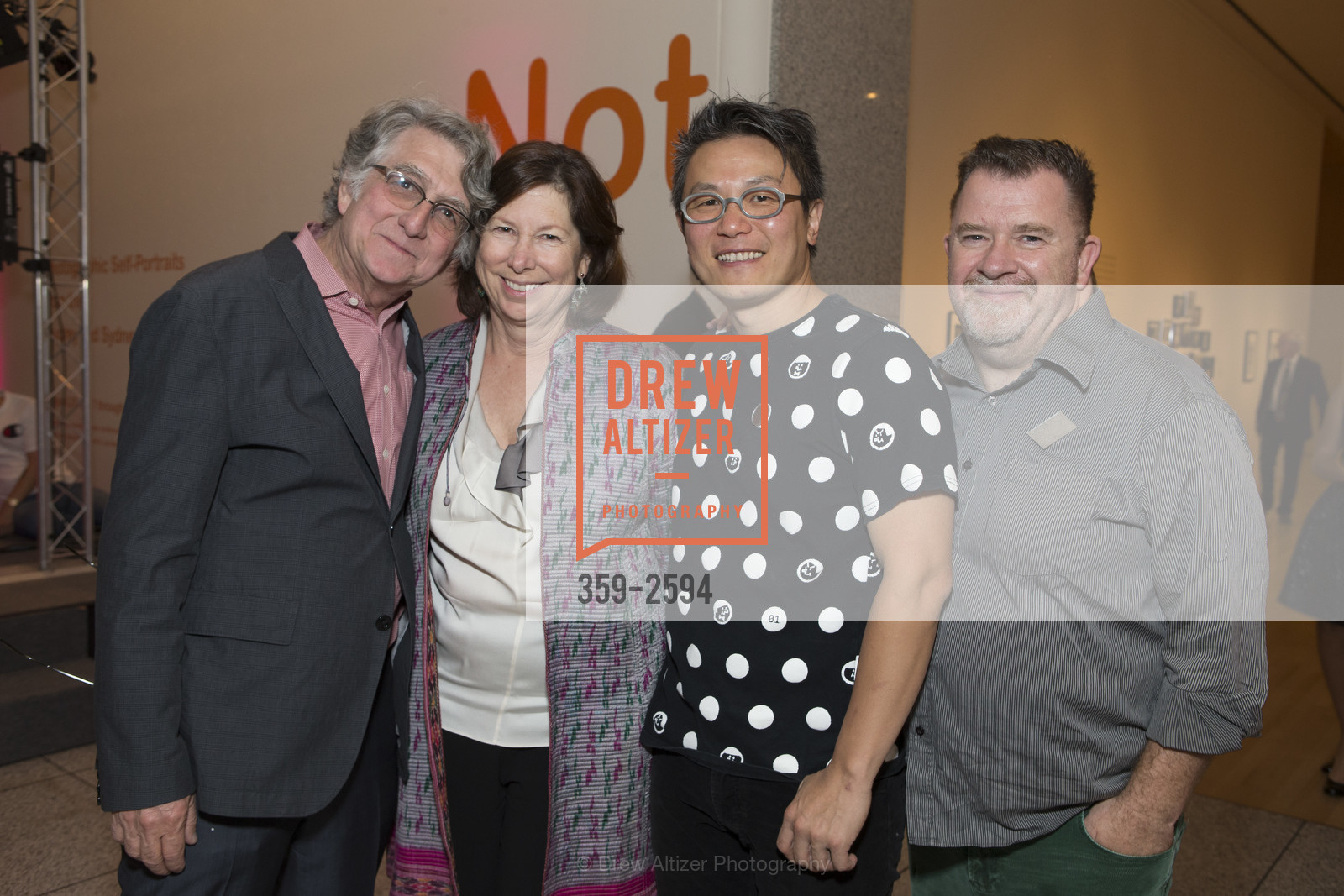 Jim Campbell, Tessa Wilcox, Nick Dong, Jeff Rule, The Wonder Ball 2017: A Gala to Support the San Jose Museum of Art, San Jose Museum of Art. 110 South Market St. San Jose, California 95113, Photo #359-2594 Jim Campbell, Tessa Wilcox, Nick Dong, Jeff Rule, Photo #359-2594