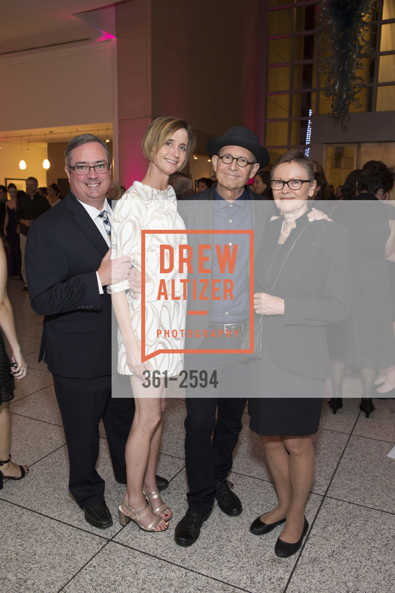 Mark Burnell, Kayla Burnell, David Pace, Diane Jonte-Pace, The Wonder Ball 2017: A Gala to Support the San Jose Museum of Art, San Jose Museum of Art. 110 South Market St. San Jose, California 95113, Photo #361-2594 Mark Burnell, Kayla Burnell, David Pace, Diane Jonte-Pace, Photo #361-2594